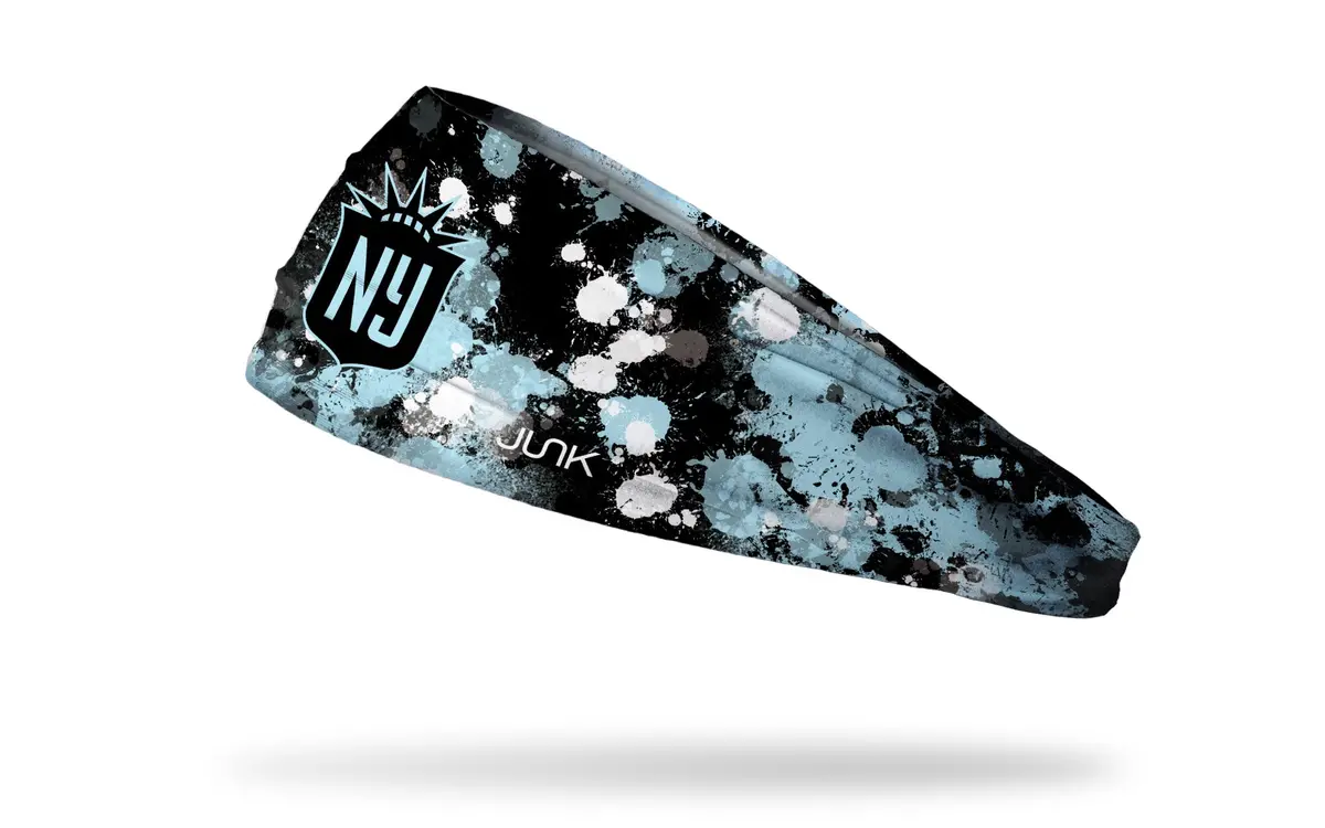 Nj/Ny Gotham Fc: Splatter Big Bang Lite Headband 1