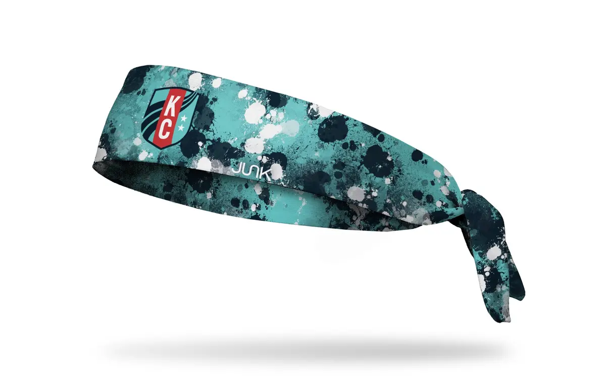 Kc Current: Splatter Flex Tie Headband 1