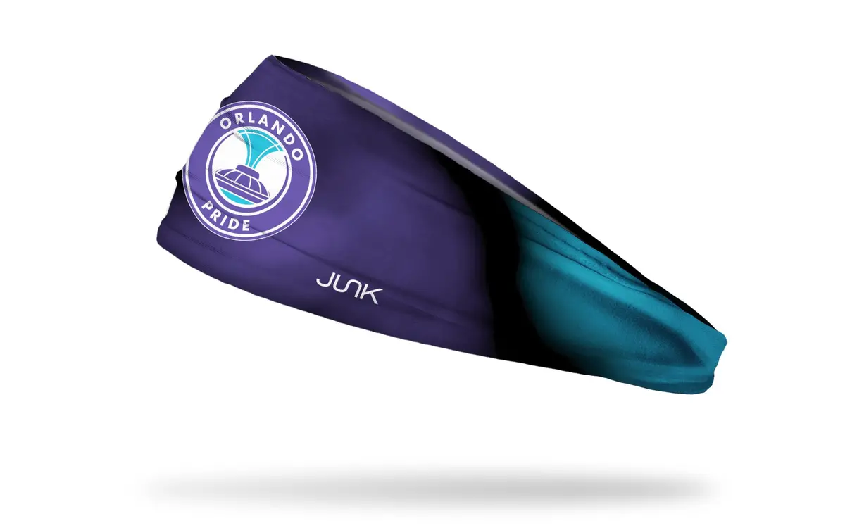 Orlando Pride: Textured Gradient Big Bang Lite Headband 1