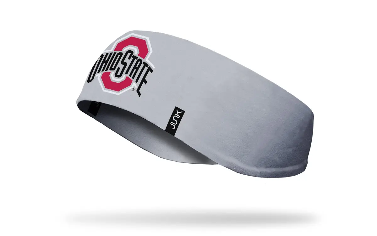 Ohio State: Logo Gray Ear Warmer 1