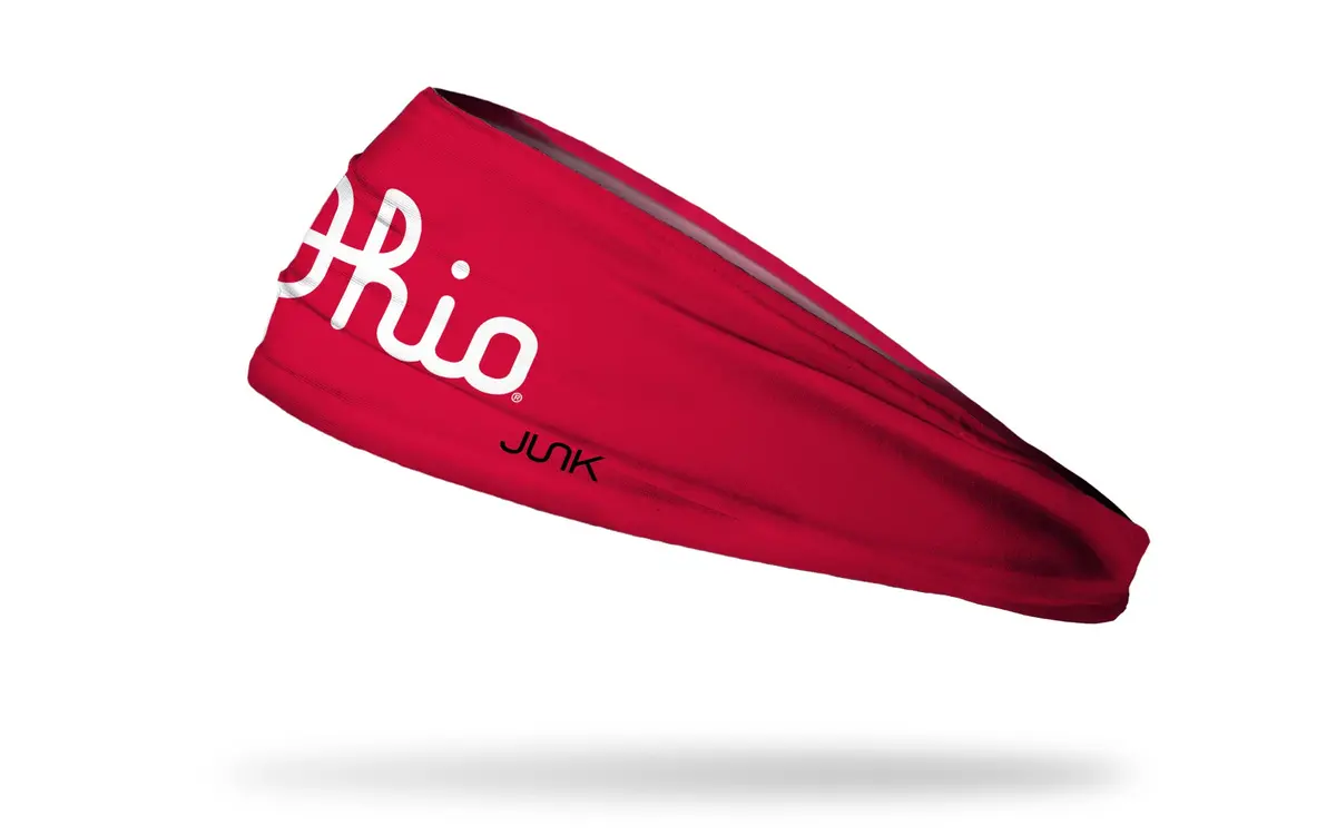 Ohio State: Script Ohio Scarlet Big Bang Lite Headband 1