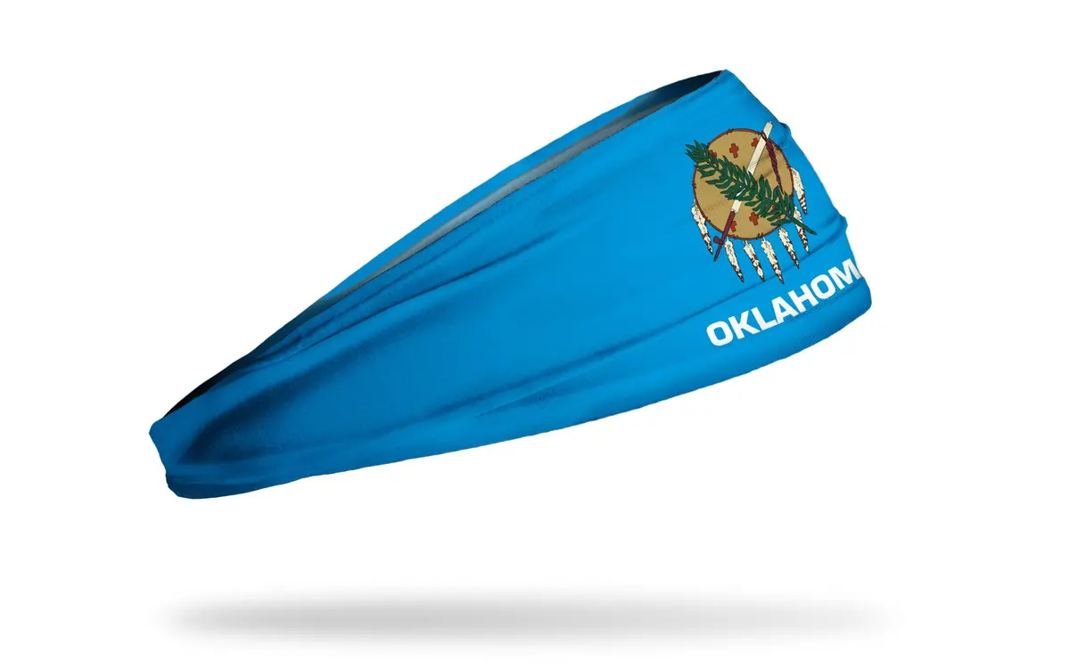 Oklahoma Flag Big Bang Lite Headband 1
