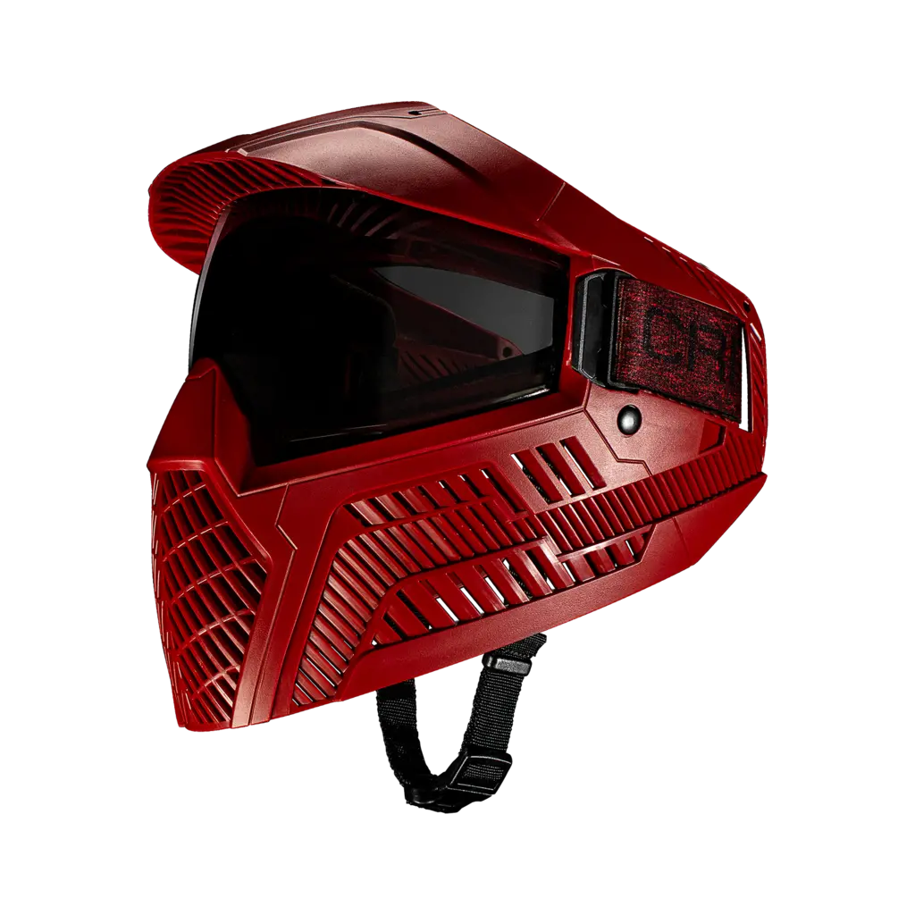 Carbon Paintball Opr Goggle - Dark Red (Thermal Lens) 1