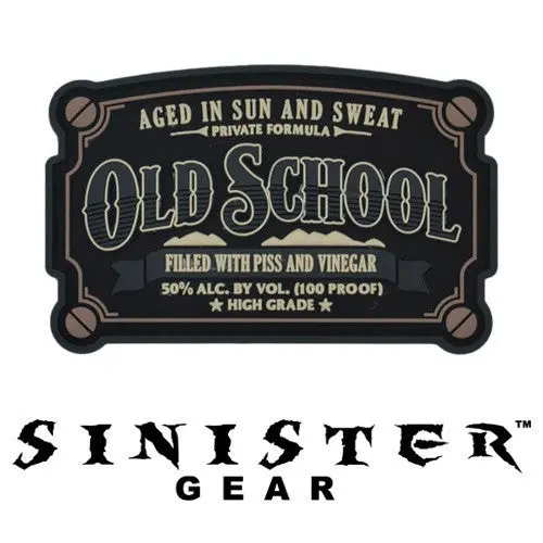 Sinister Gear "Old School" Pvc Patch - Swat 1
