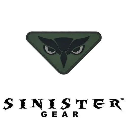 Sinister Gear "Owl" Pvc Patch - Od 1