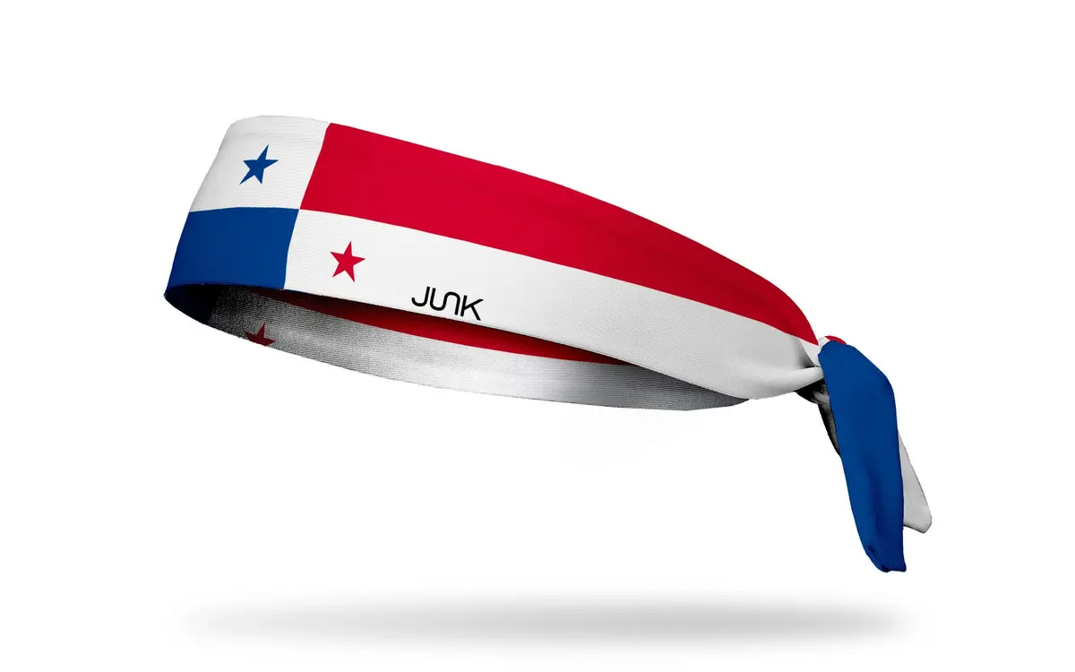 Panama Flag Flex Tie Headband 1