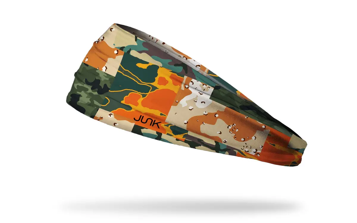 Patchwork Camo Big Bang Lite Headband 1