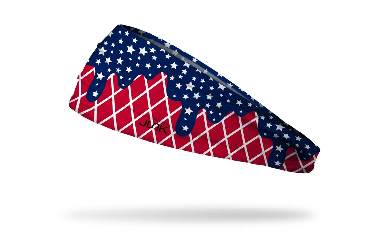 Patriotic Drip Big Bang Lite Headband 1