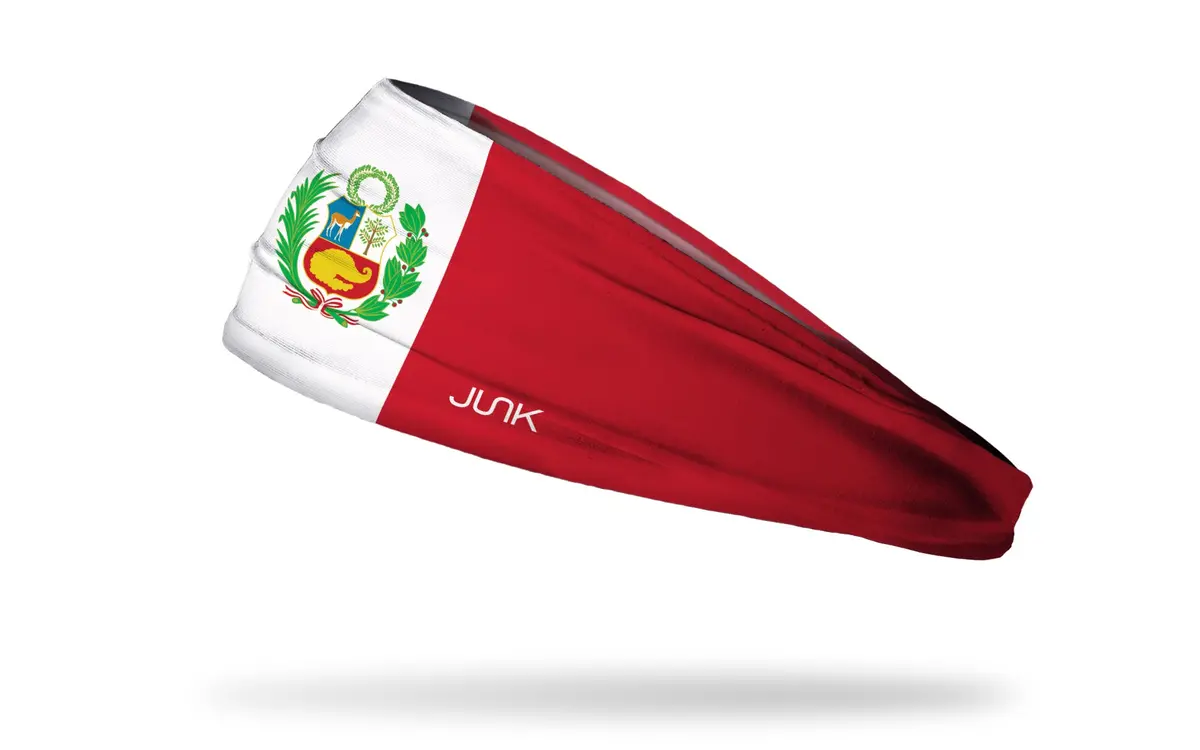 Peru Flag Big Bang Lite Headband 1
