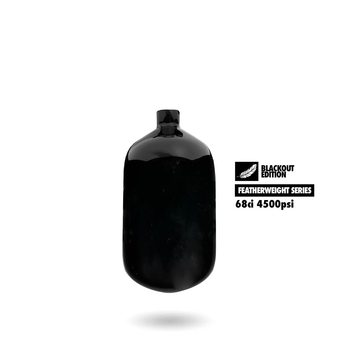 Infamous/Powerhouse™ “Featherweight” Air Tank 68Ci (Bottle Only) - Blackout 1