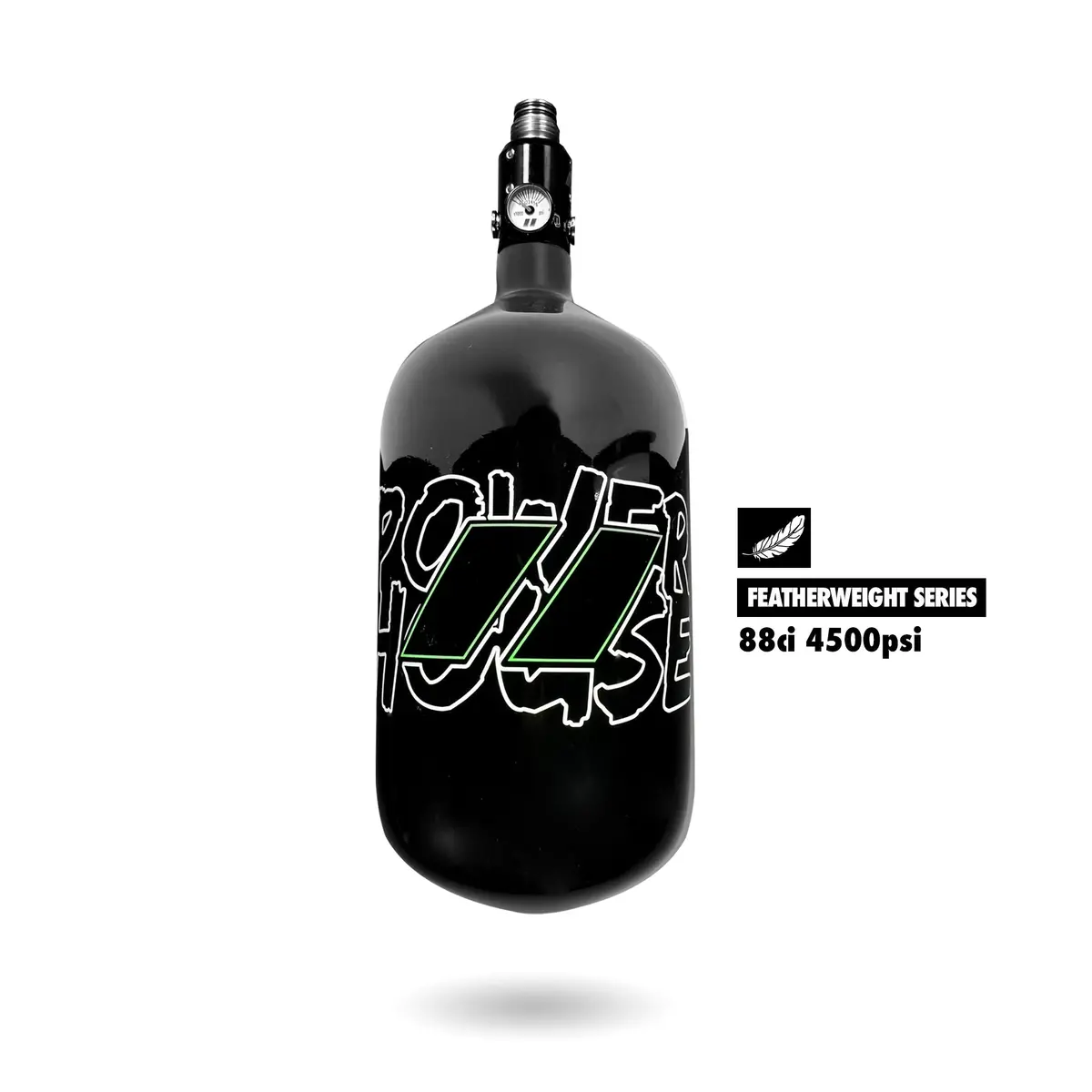 Infamous/Powerhouse™ “Featherweight” Air Tank 88Ci (Bottle And Tko Reg) 1