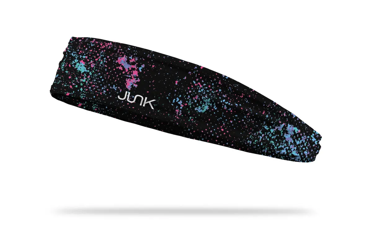 Pitch Paint Infinity Headband 1