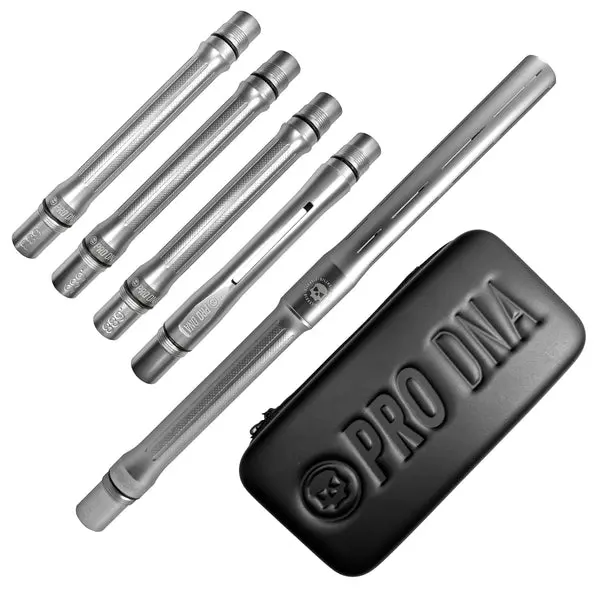 Infamous Pro Dna Silencio™ Barrel Kit - Dust Silver - Cocker Thread 1