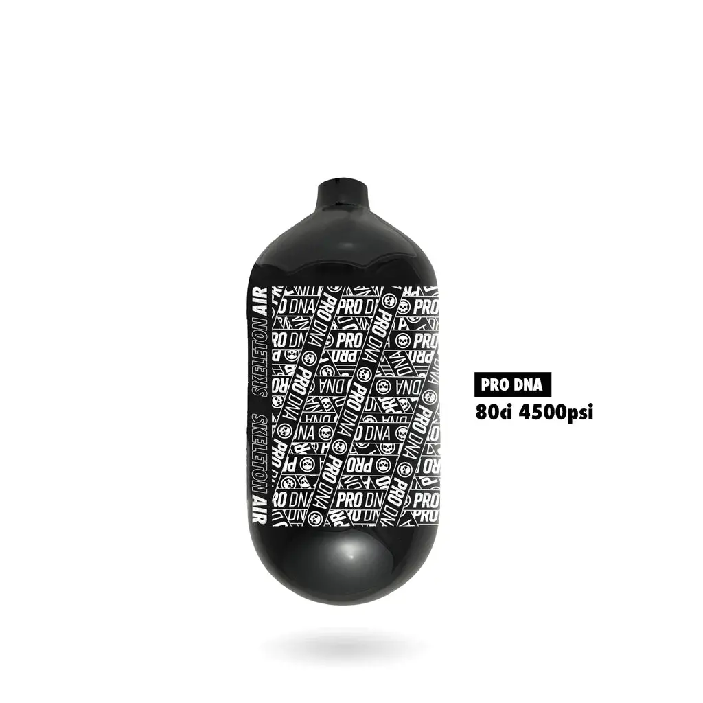 Infamous Pro Dna Skeleton Air Hyperlight Paintball Tank (Bottle Only)  80Ci / 4500Psi 1