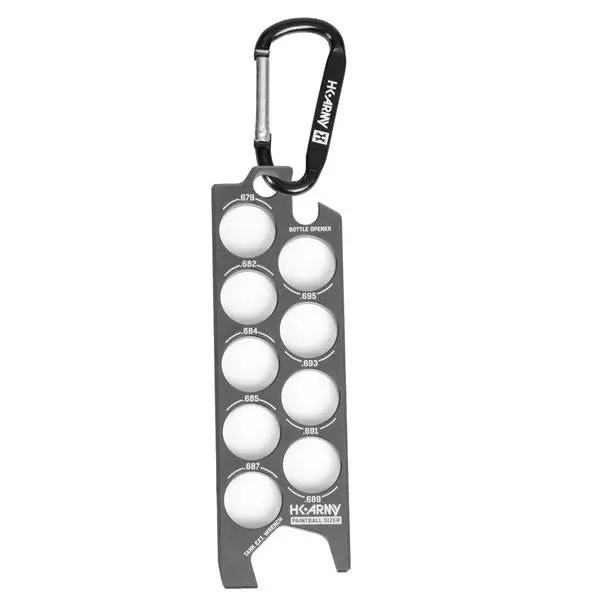 Paintball Sizer Guide - Pewter 1