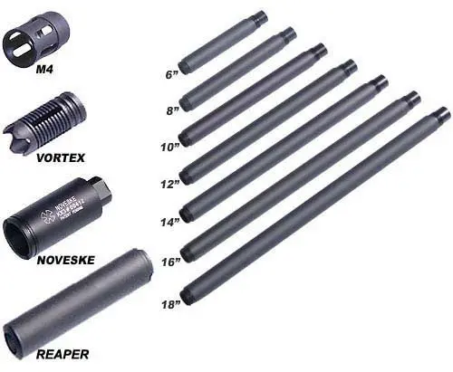 7/8 Inch Diameter 16 Inch Recon Rifled Barrel (98 Threaded) 1