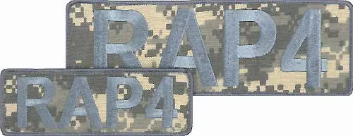 Rap4 Camo Patch Set (Acu) 1