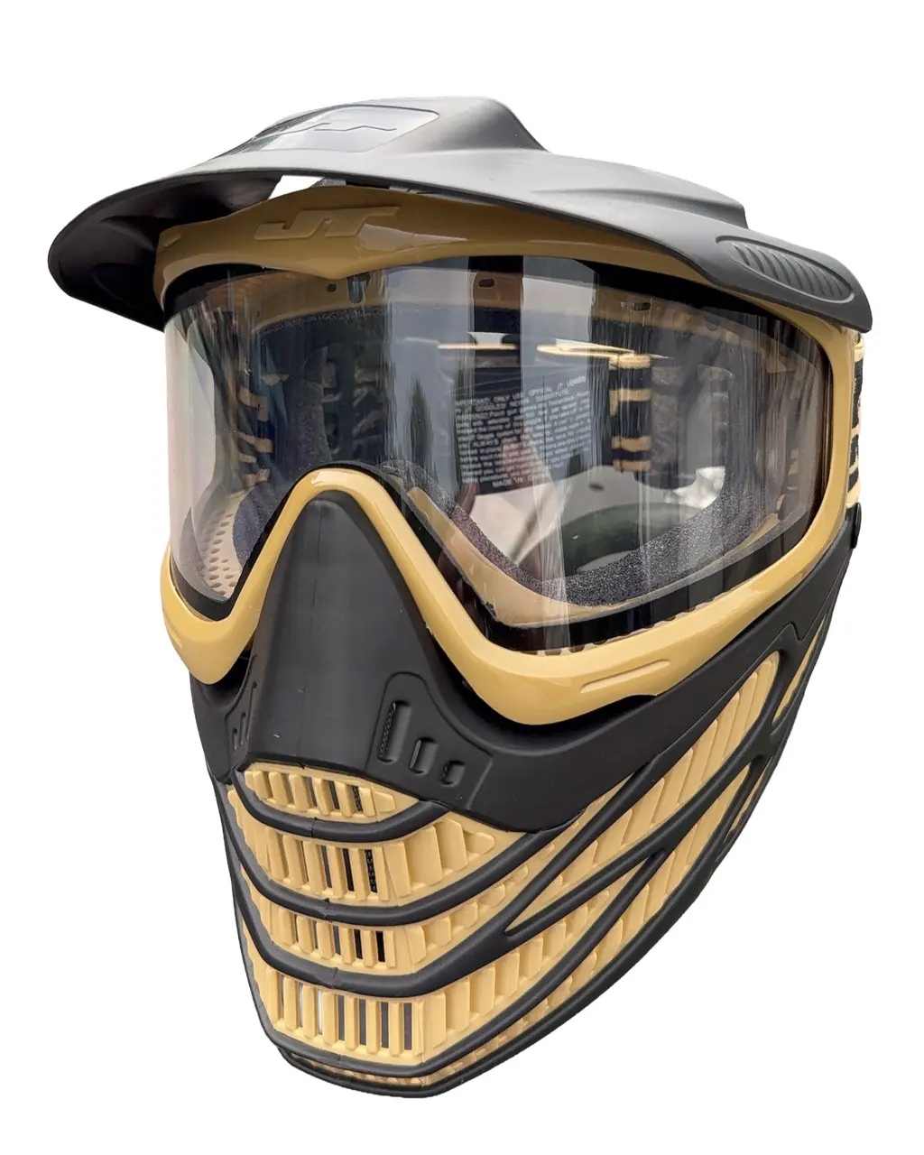 Jt Spectra Flex 8 - Sandstorm W/Clear Lens & Tan Dv8 Ears 1