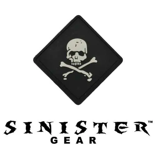 Sinister Gear "Pirate Bones" Pvc Patch - Swat 1