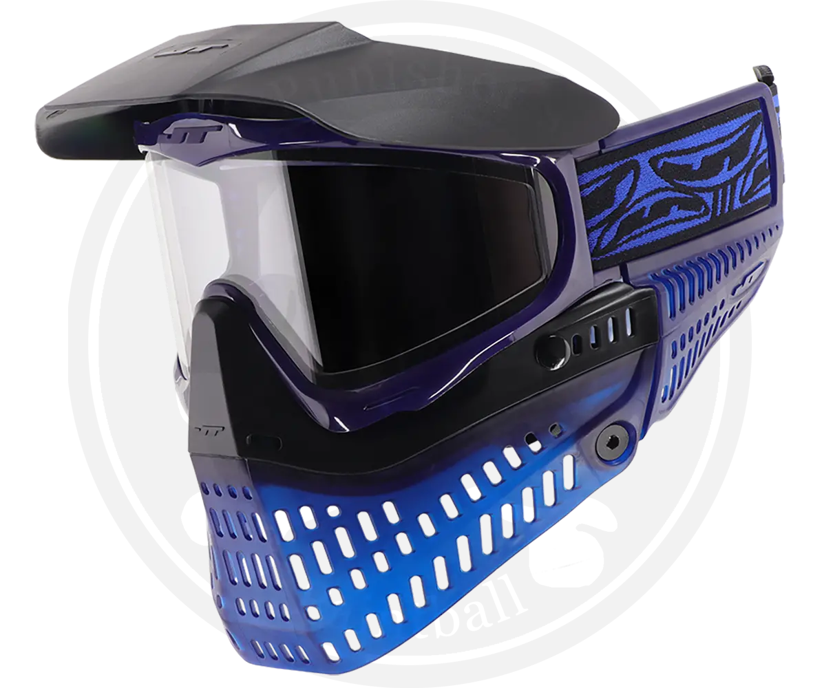 Jt Proflex Paintball Mask - Le Translucent Ice Blue 1