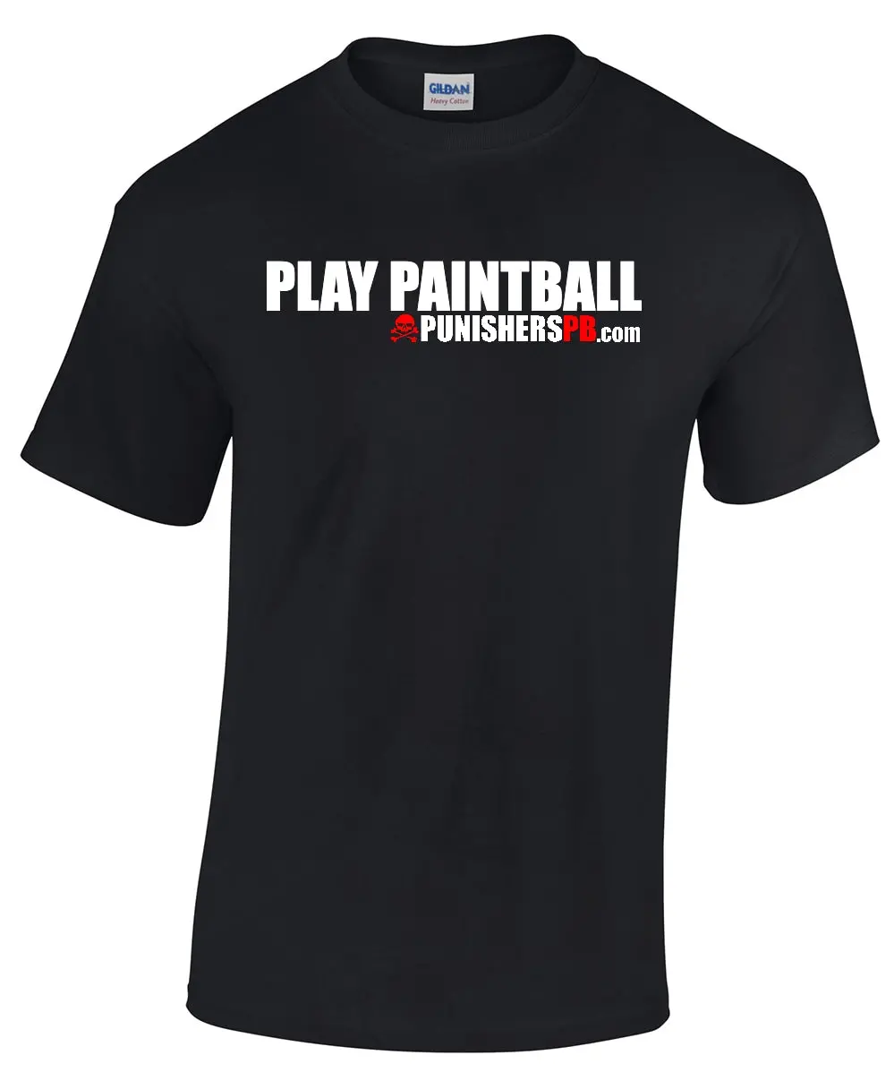 Punisherspb.Com "Impact" Cotton T-Shirt - Black 1