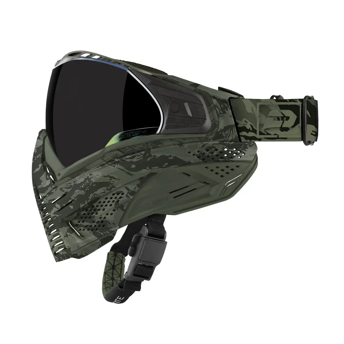 Push Unite Paintball Goggle - Olive Camo 1