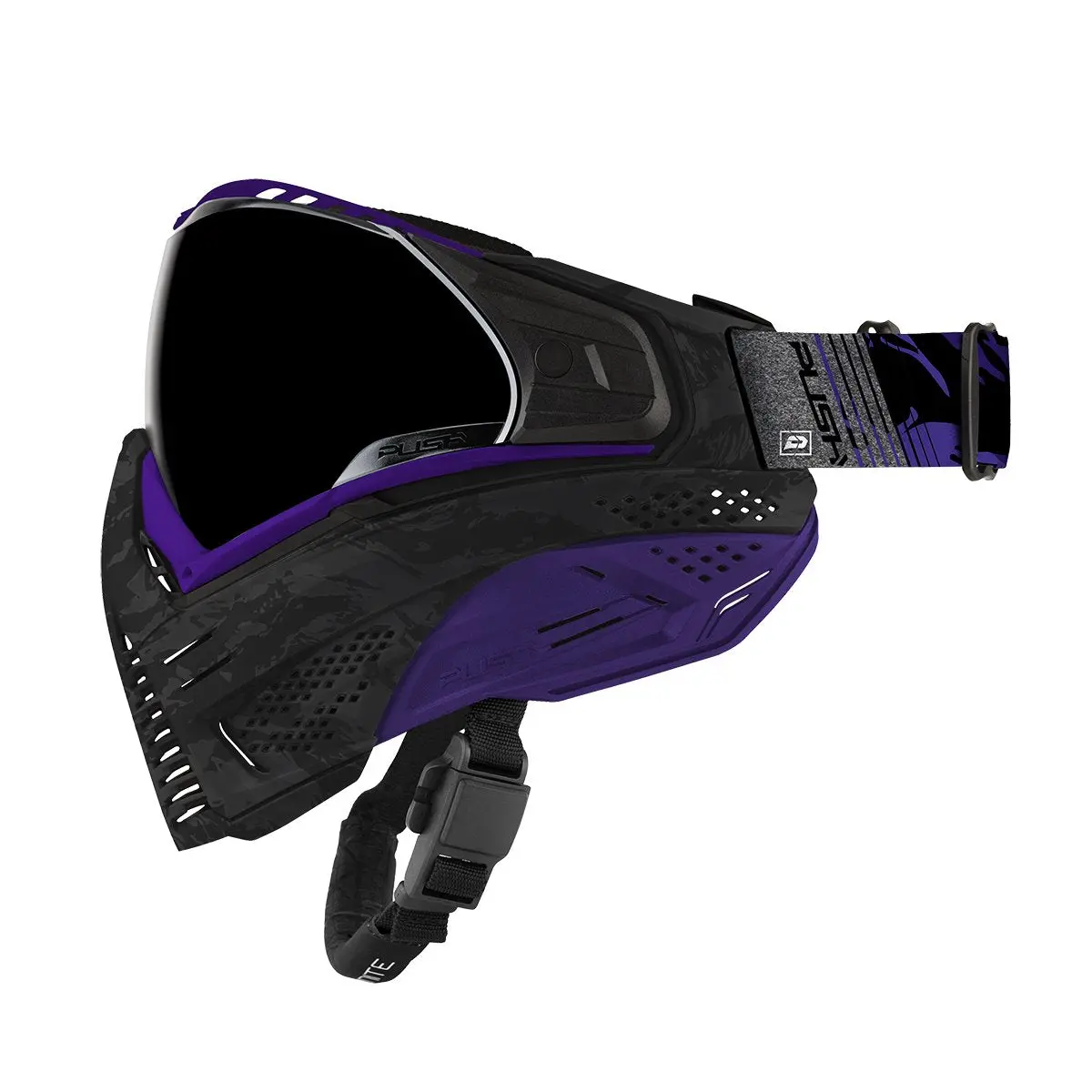 Push Unite Paintball Goggle - Purple Camo 1