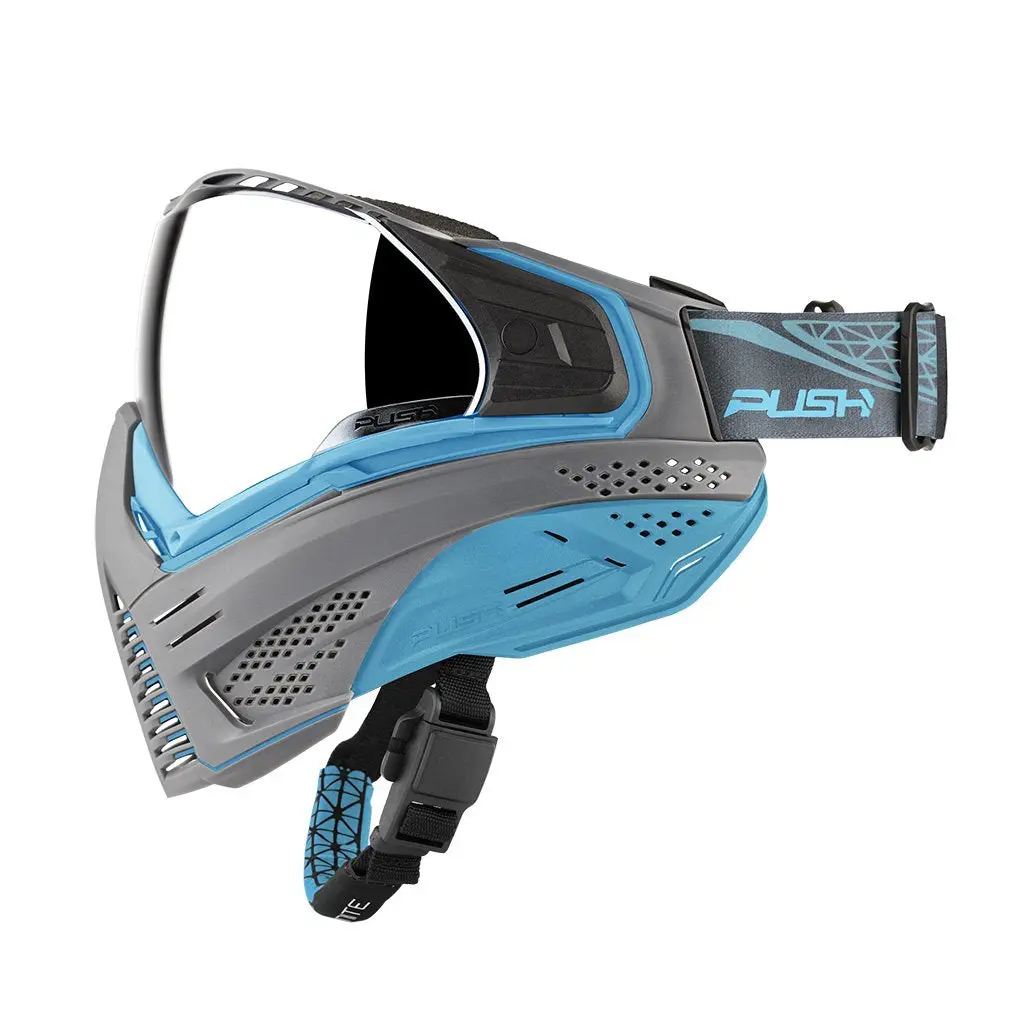 Push Unite Paintball Goggle - Grey / Blue 1