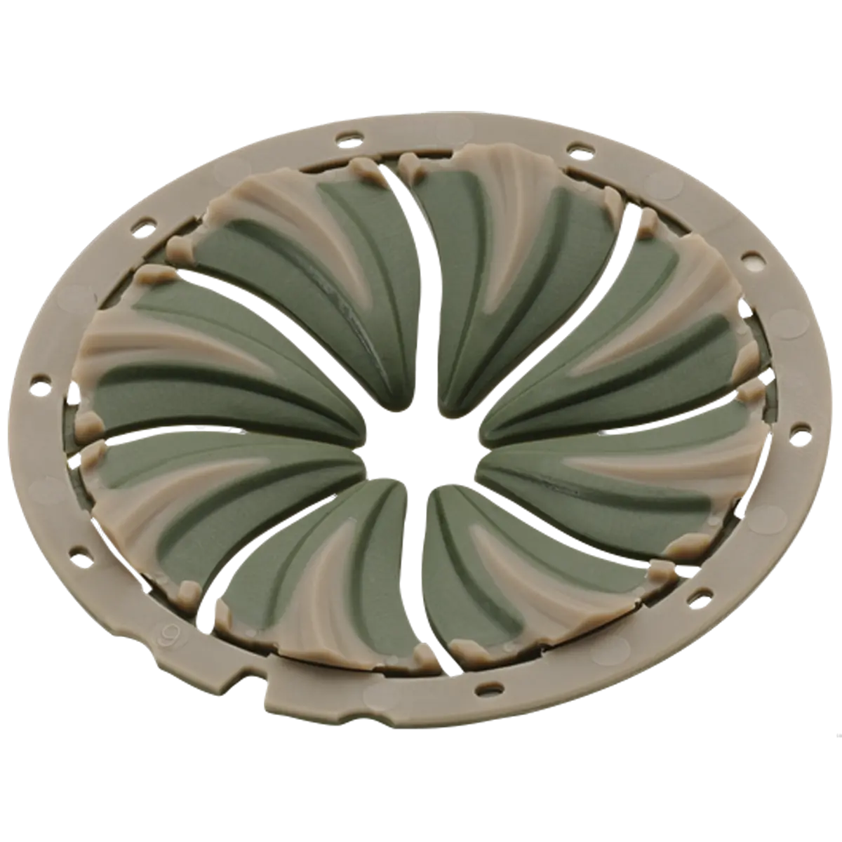 Dye Rotor Quick Feed - Olive / Tan 1