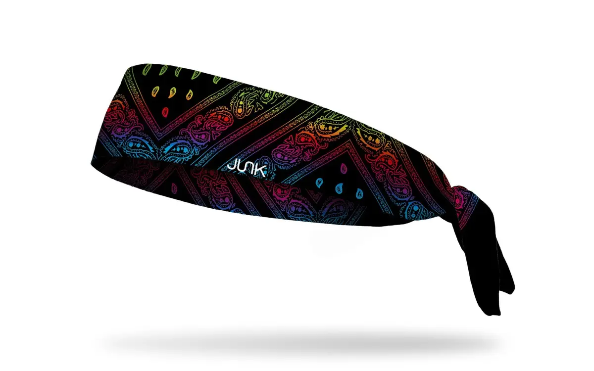 Rainbow Bandit Flex Tie Headband 1