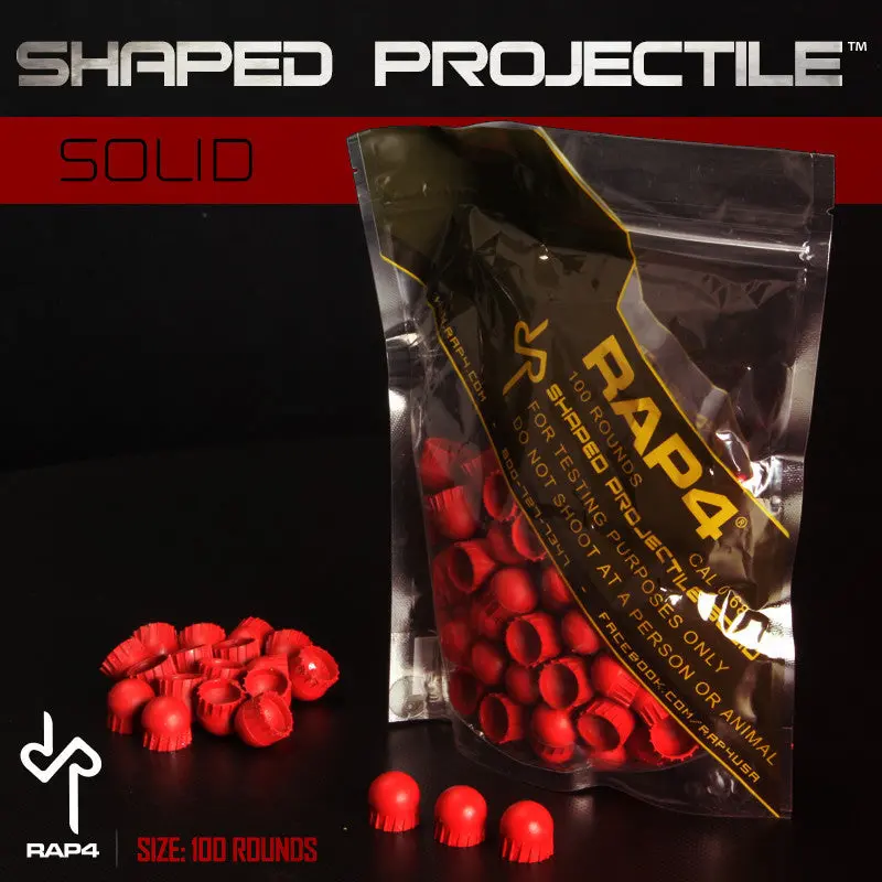 Shaped Projectile (Solid) (100Ct) (Red) 1