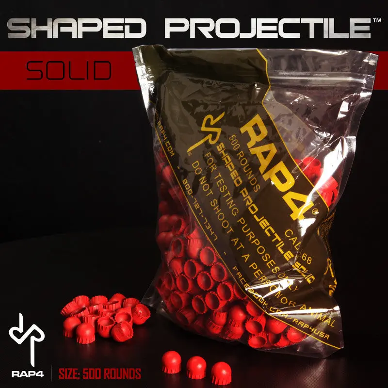 Shaped Projectile (Solid) (500Ct) (Red) 1