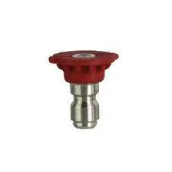 Red Tip 0-Degree Quick Disconnect Spray Nozzle 1