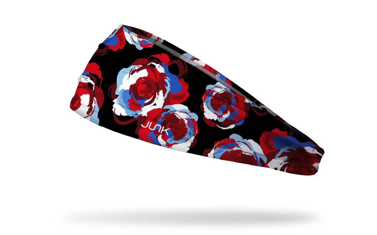 Red White And Roses Big Bang Lite Headband 1