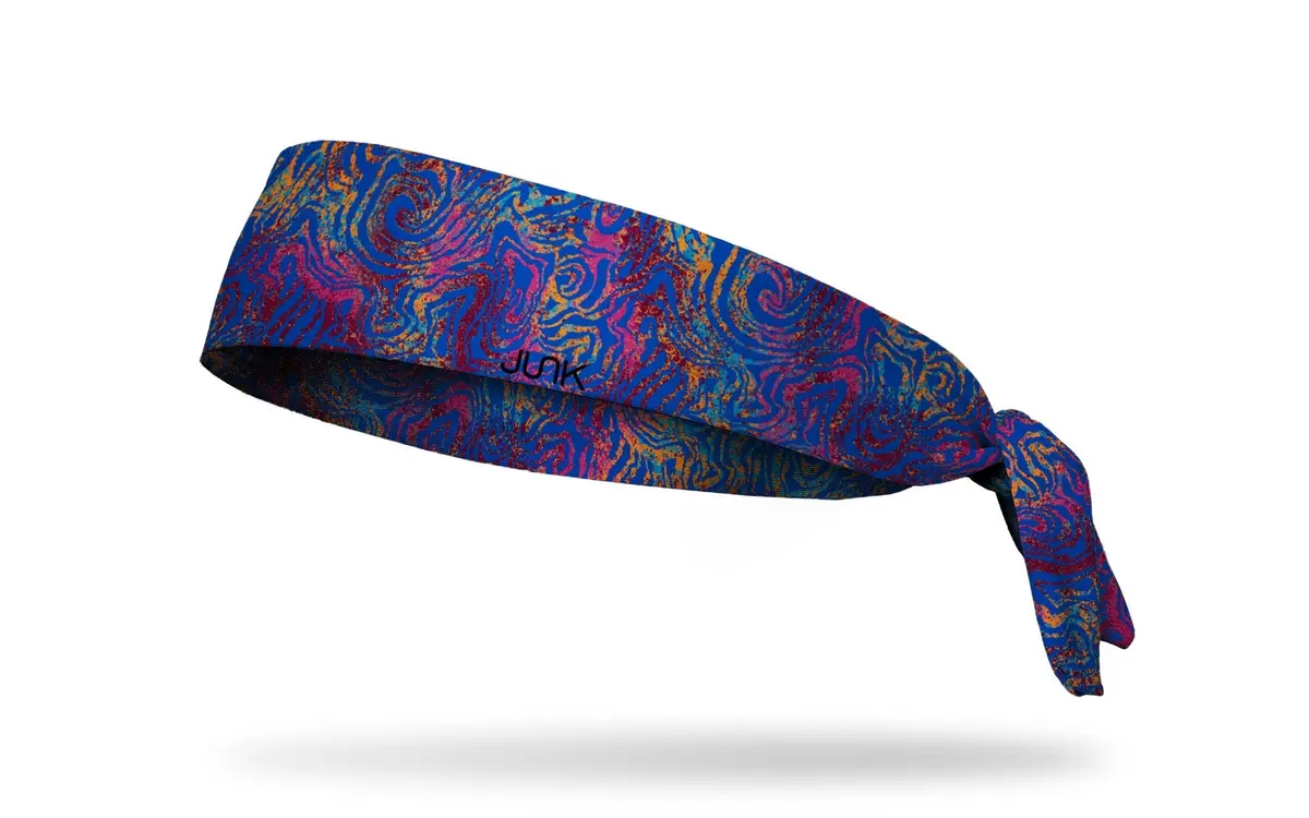 Refract Abstract Flex Tie Headband 1
