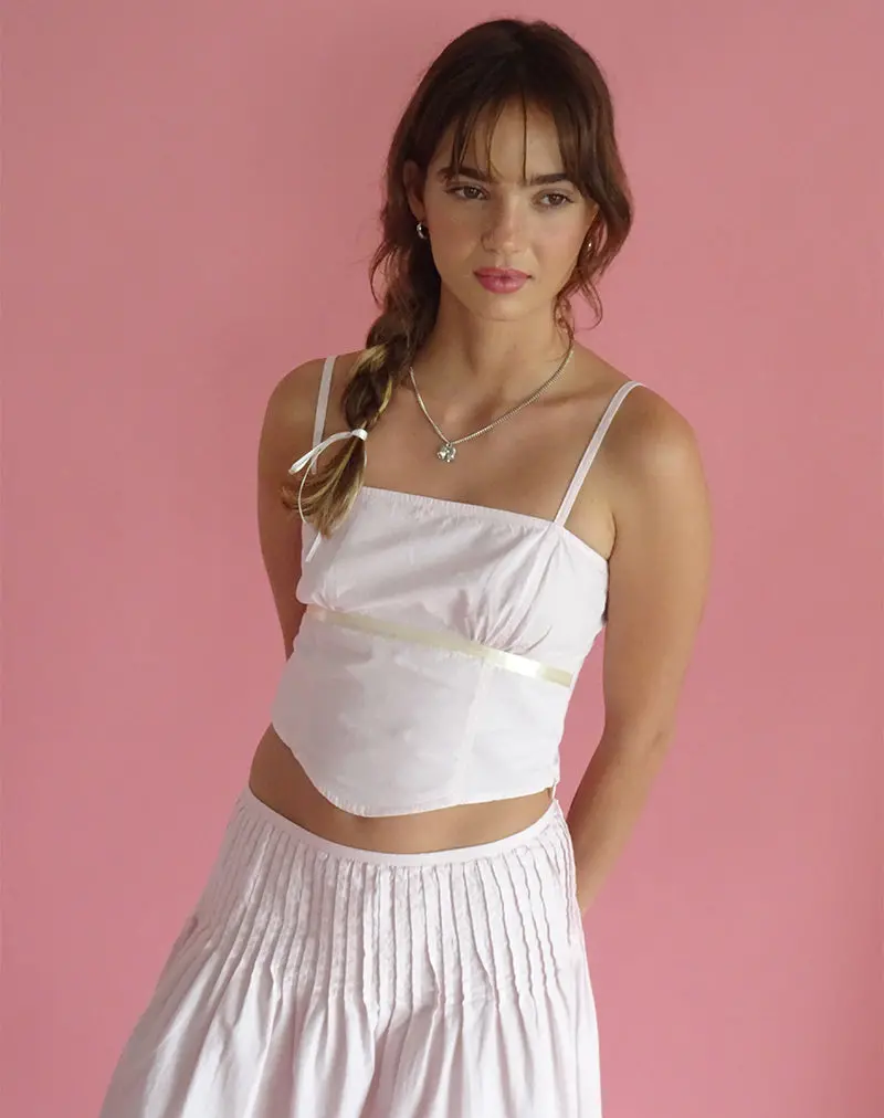 Riana Cami Top In Light Pink 1