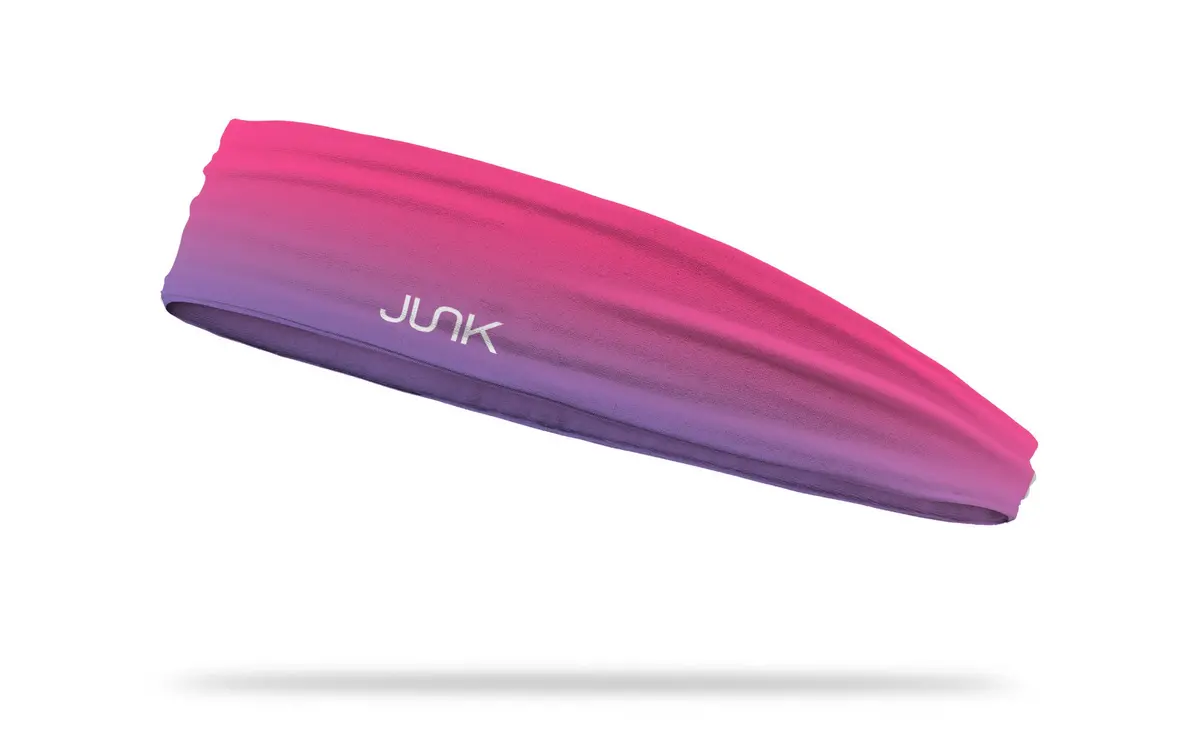 Ribbie Purple Infinity Headband 1