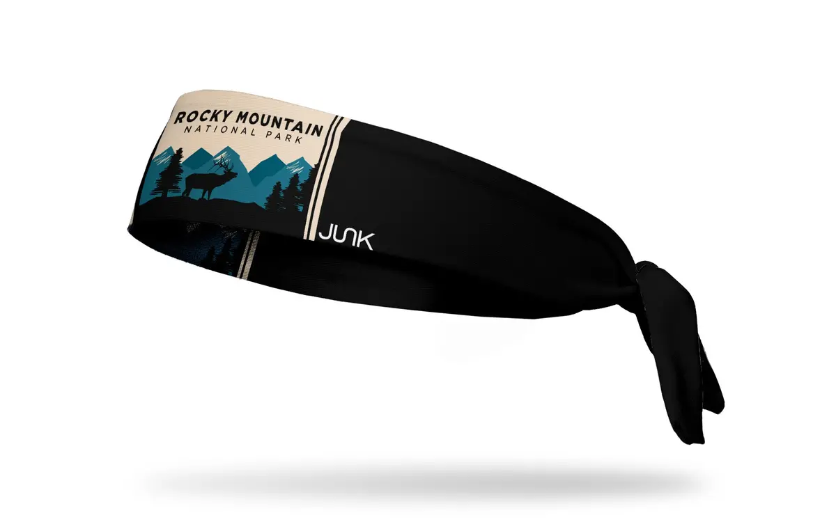 Rocky Mountains National Park Flex Tie Headband 1