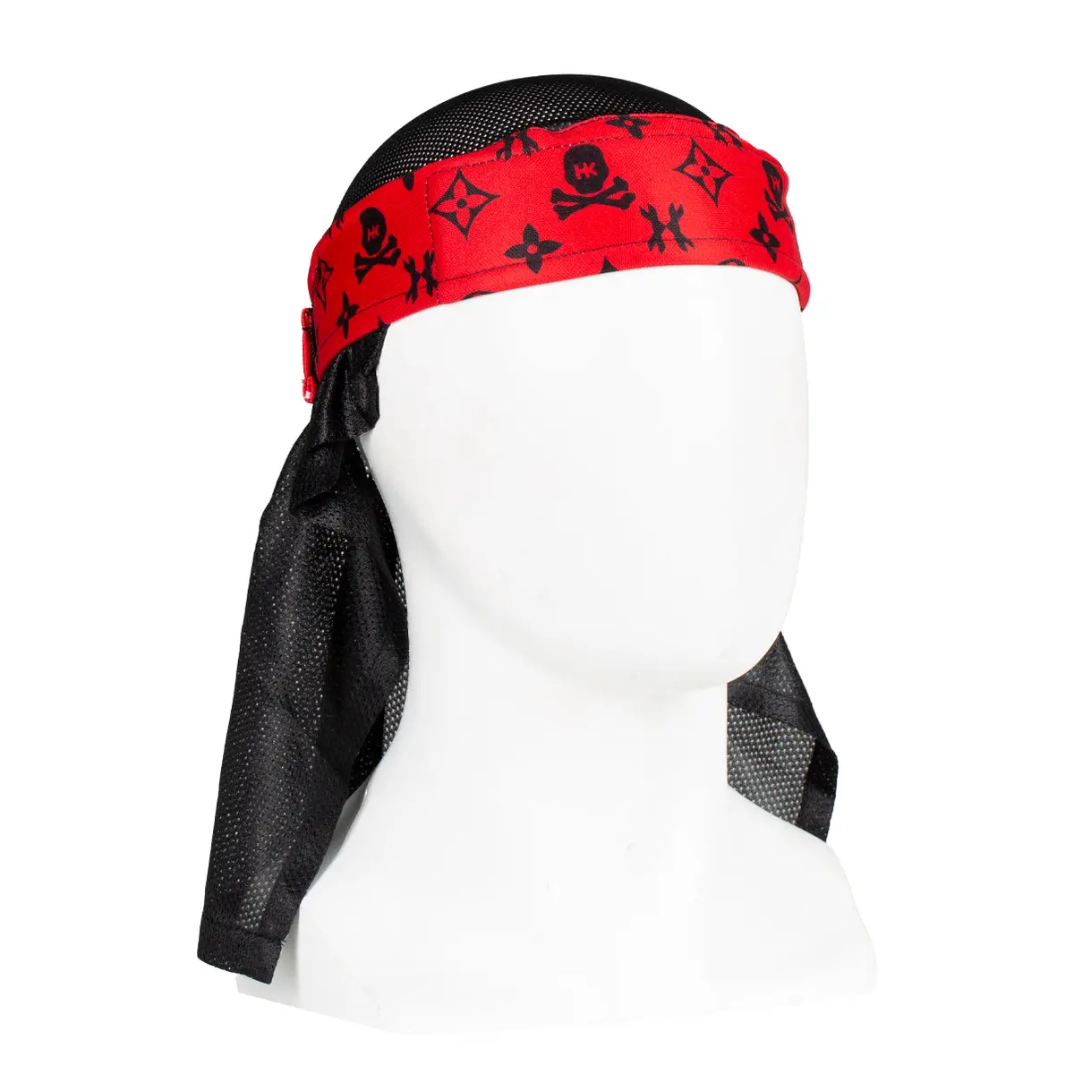 Hk Army Monogram Red/Black Headwrap 1