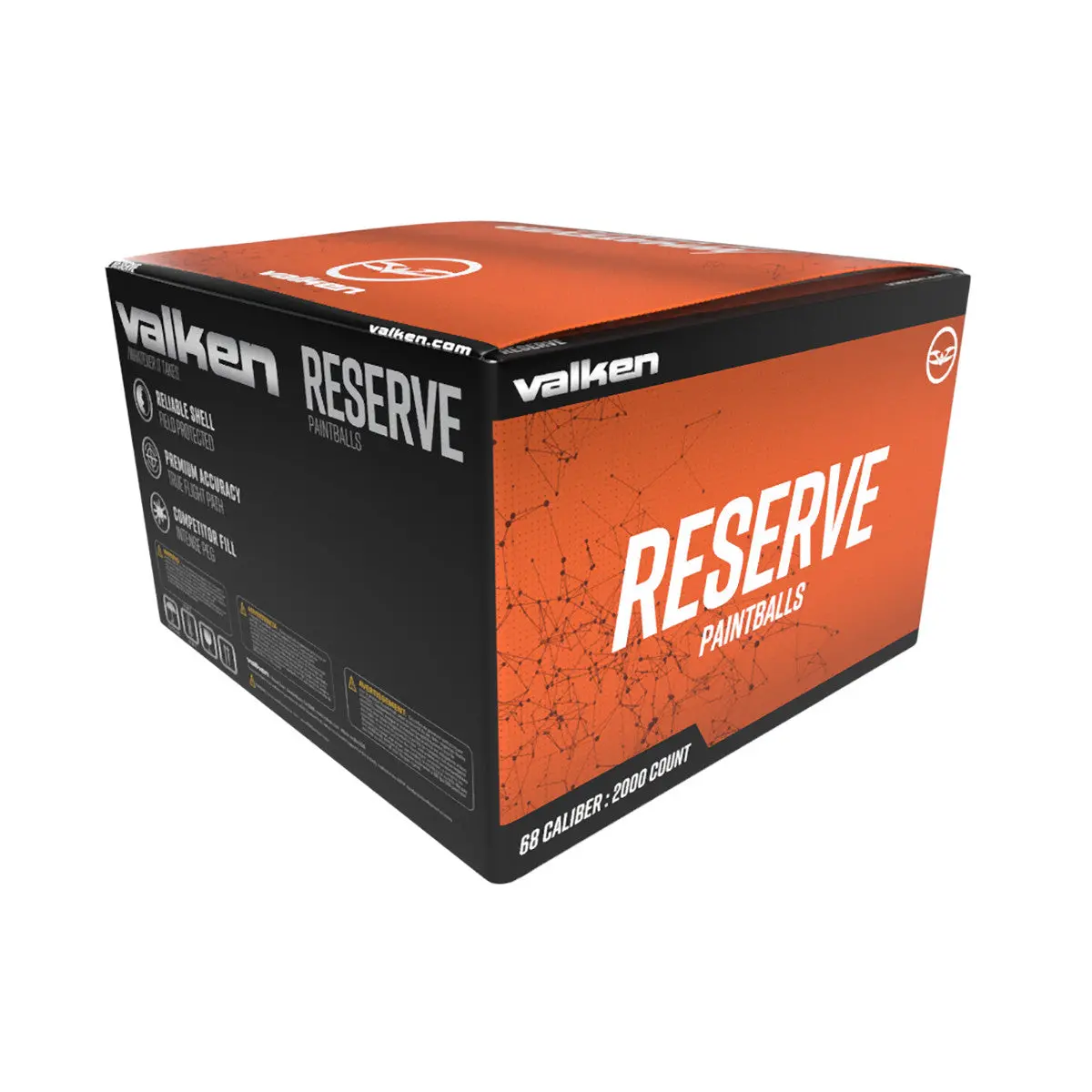 Valken Reserve Paintballs - 2000 Count 0.68 Cal 1