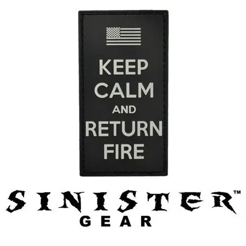 Sinister Gear "Return Fire" Pvc Patch - Swat 1