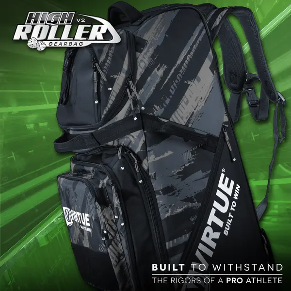 Virtue High Roller V2 Gear Bag - Graphic Black 1