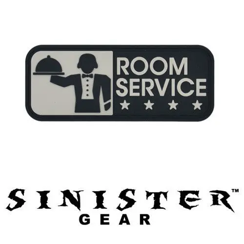 Sinister Gear "Room Service" Pvc Patch - Swat 1