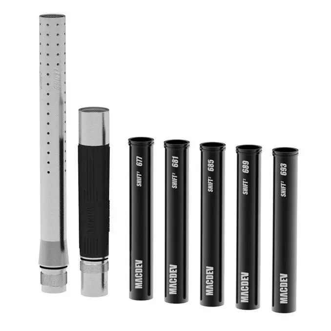 Macdev Shift 2 Barrel Kit - Silver - A/C Thread 1