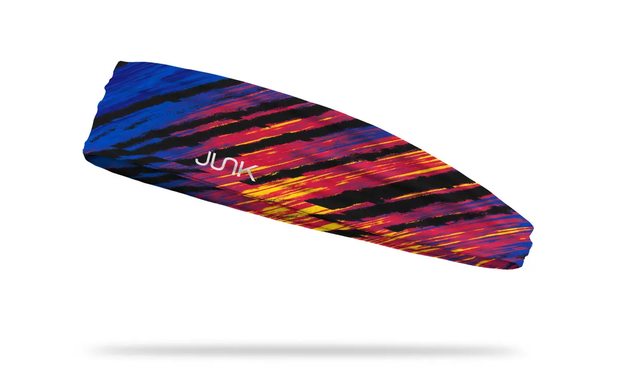 Saja Stripes Infinity Headband 1