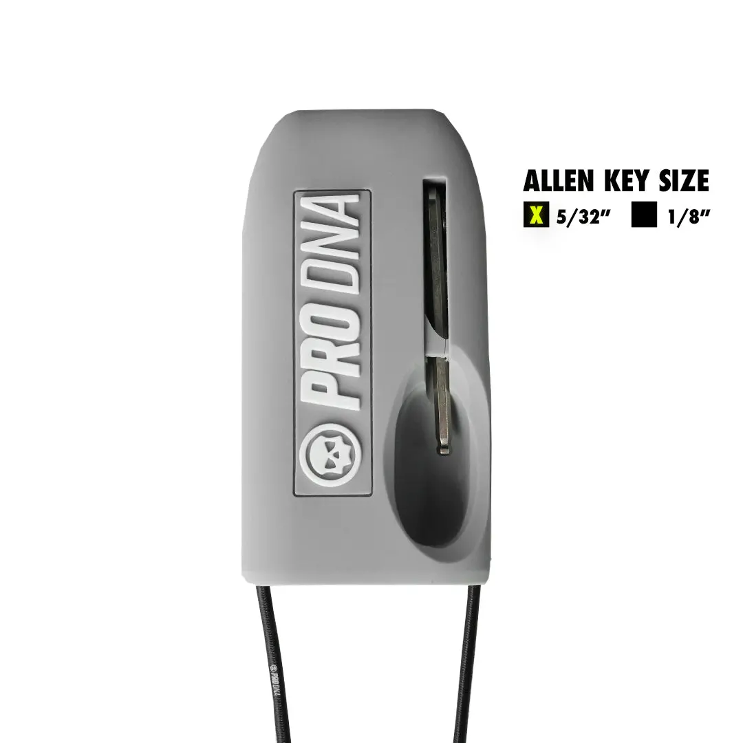 Pro Dna Set-Stop Barrel Cover - Grey 5/32 1