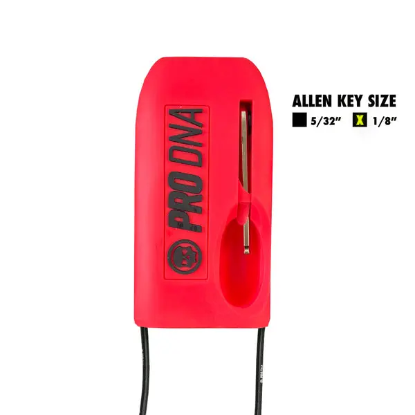 Pro Dna Set-Stop Barrel Cover - Red 1/8 1