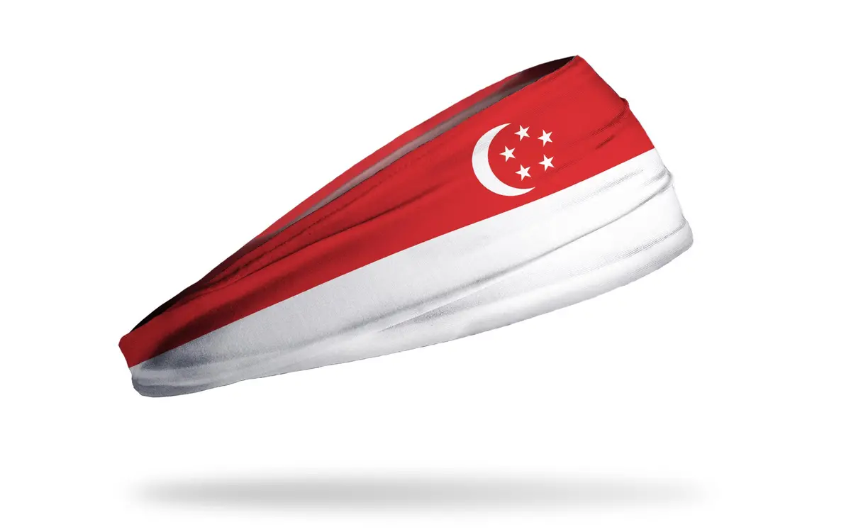 Singapore Flag Headband 1