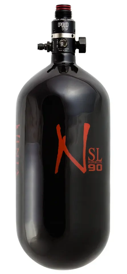 Ninja Sl2 90/4500 Carbon Fiber Paintball Tank 1