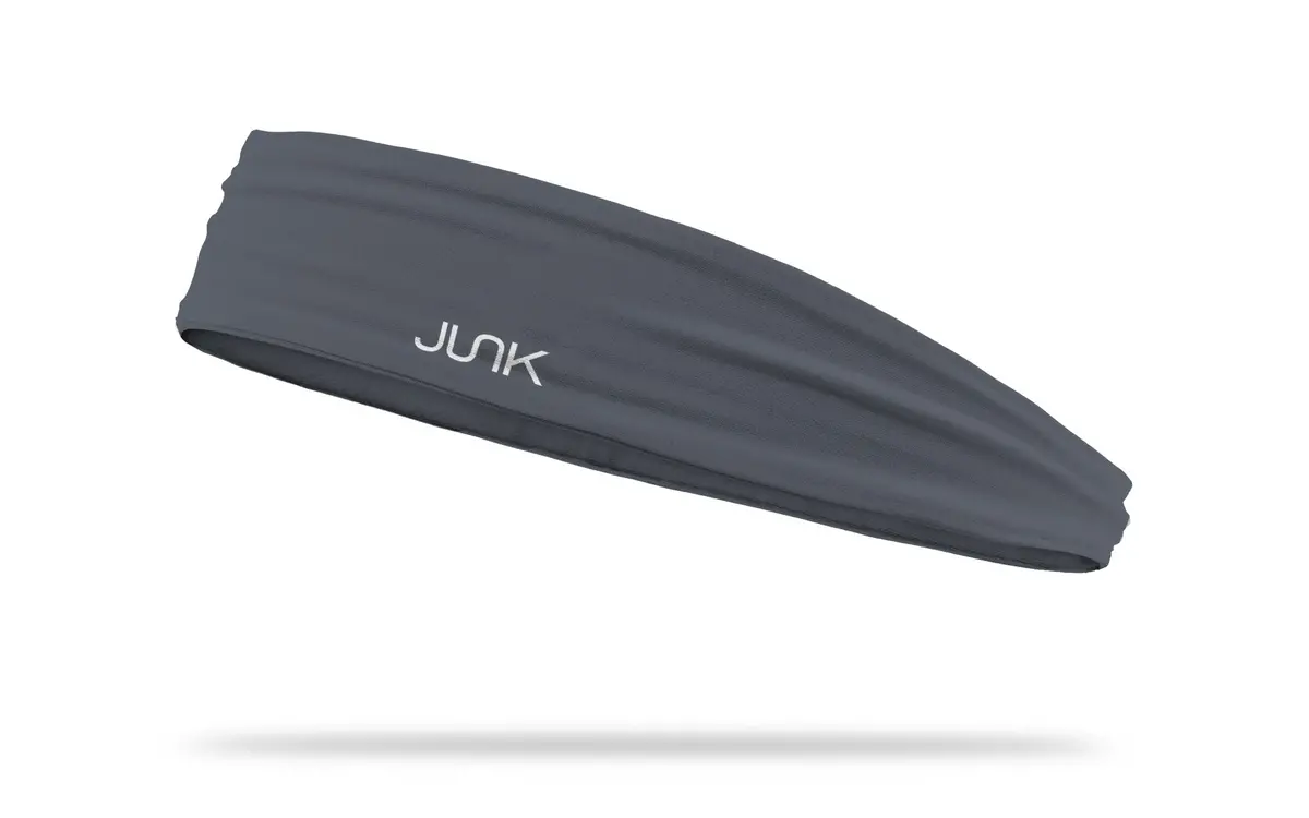 Slate Gray Infinity Headband 1